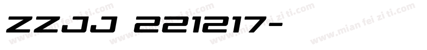 ZZJJ 221217字体转换